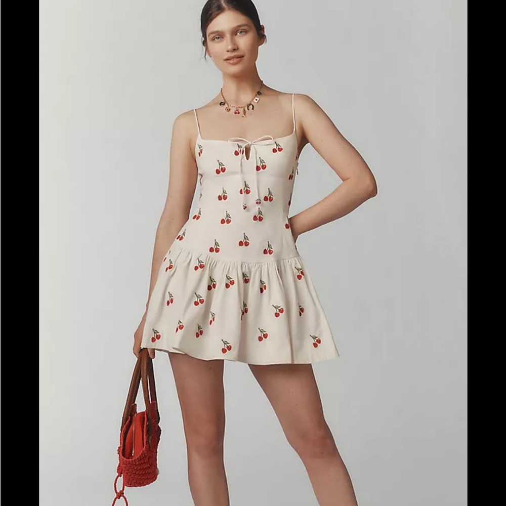 Maeve sweetheart drop waist dress